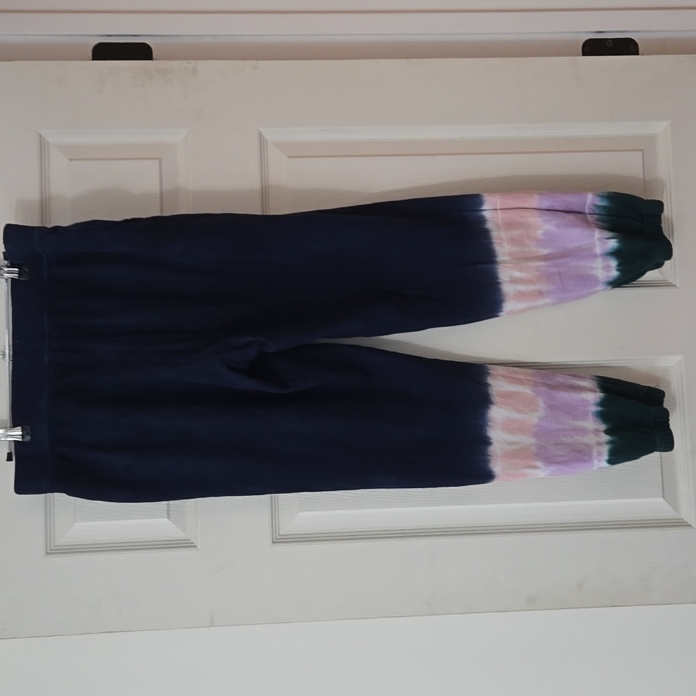 Wildfox Navy Blue Tie-Dye Joggers - Picture 3 of 5